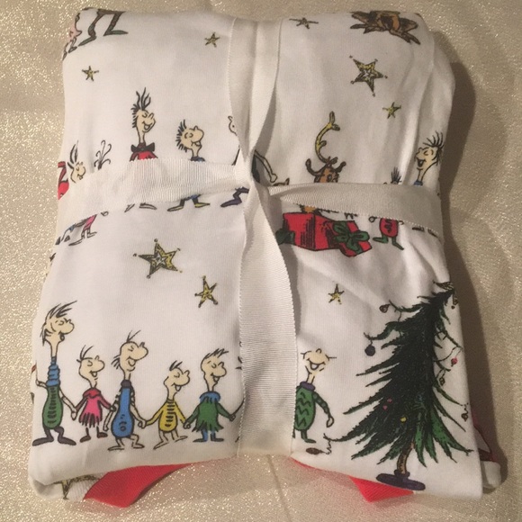 🎄Pottery Barn🎄The Grinch Fitted Pajama Set(Size 16 remaining) - Picture 8 of 8